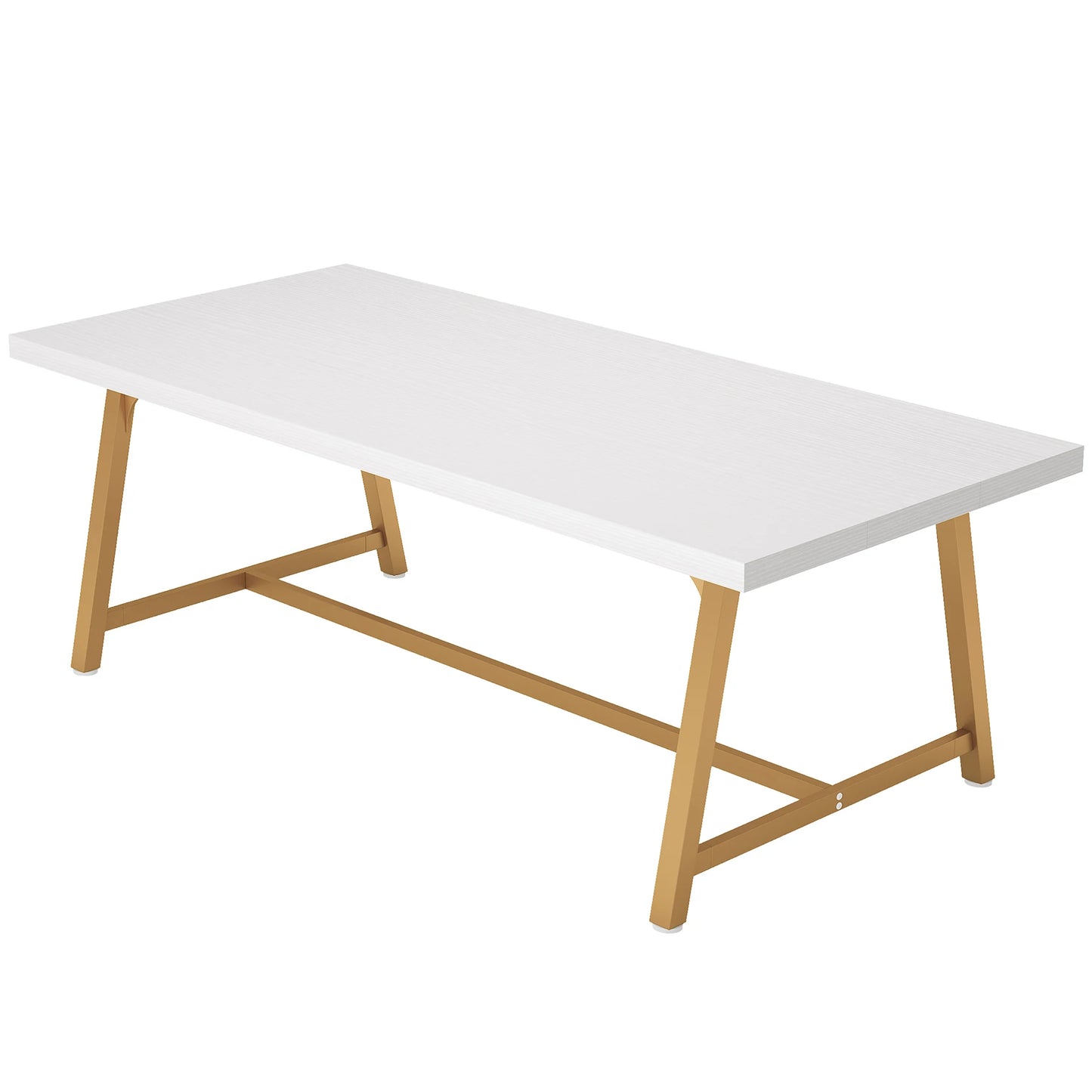Tribesigns Modern Wood Dining Table Rectangular Kitchen Table