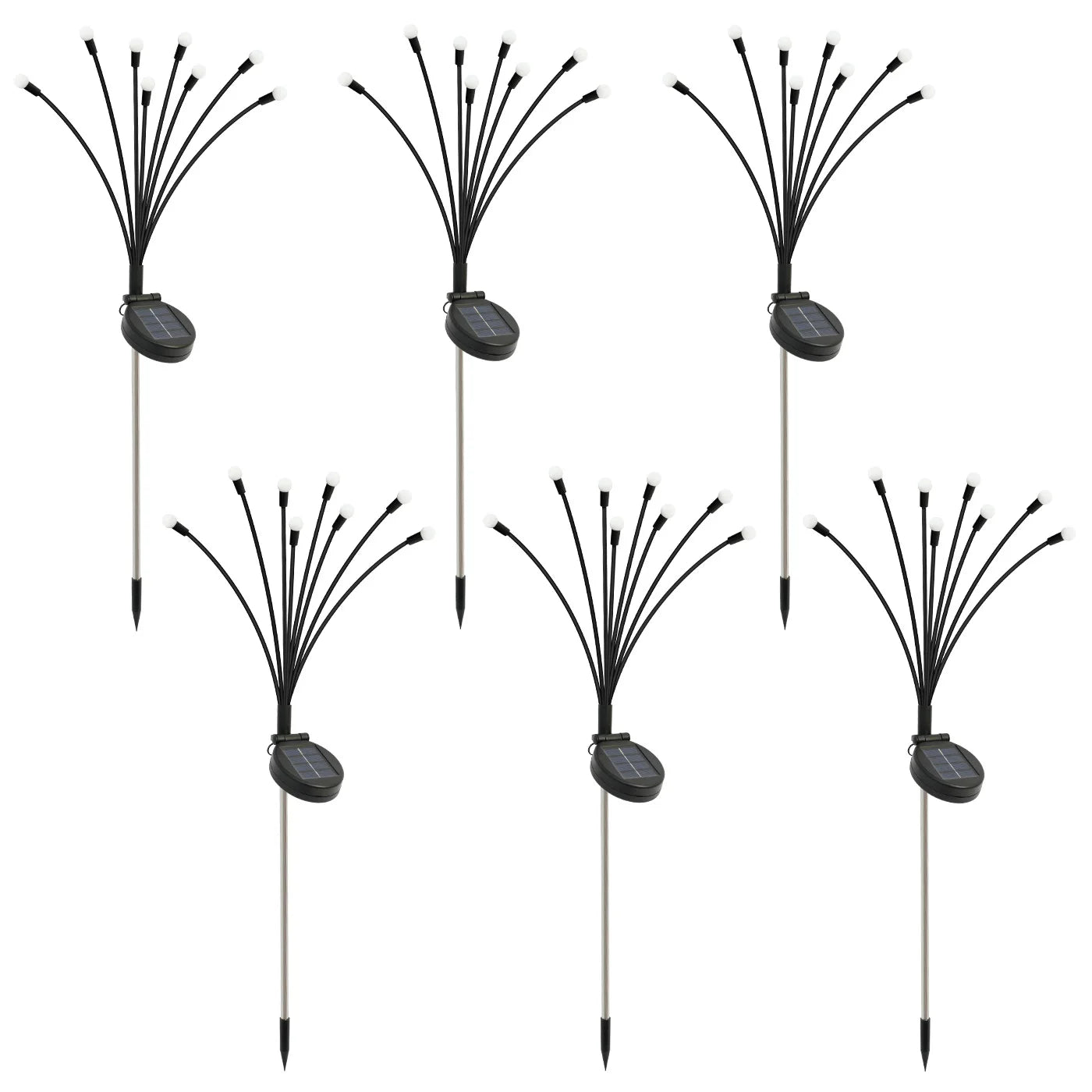 Solar Firefly LED Garden Lights Waterproof Outdoor Decor