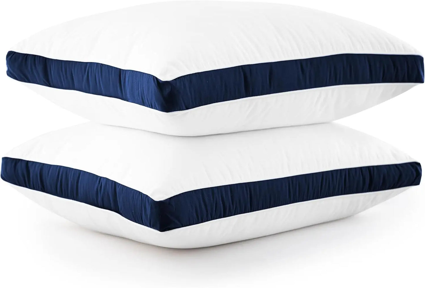 Bed Pillows Set Of 2 Gusseted Down Alternative For Sleepers