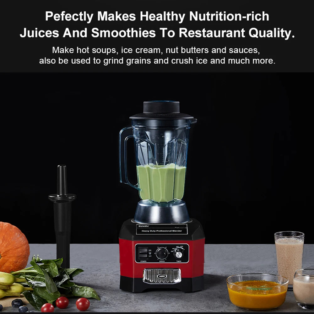 Biolomix Professional Bar Blender 2200W Heavy Duty Mixer