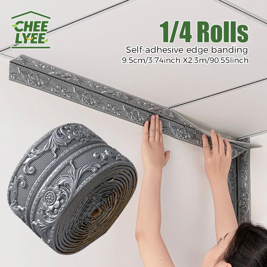 Self Adhesive Edge Banding Strip Foam Peel and Stick Indoor Use