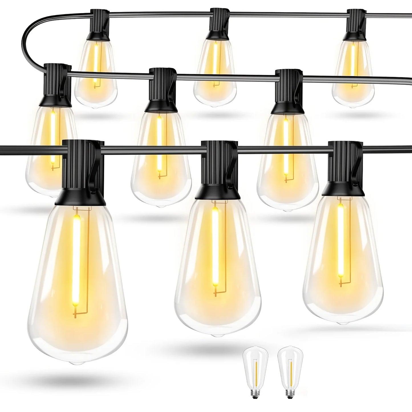 LED Outdoor String Lights ST38 Waterproof For Patio And Garden