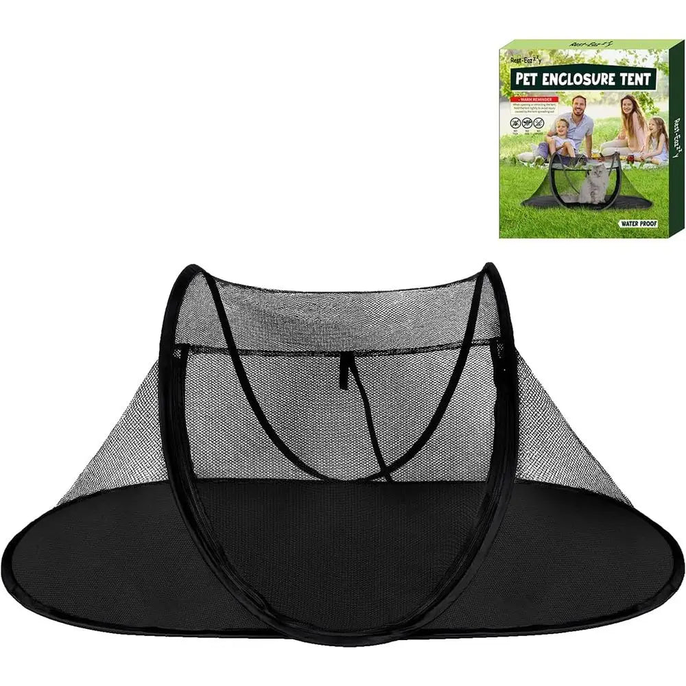 Outdoor Cat and Small Animal Enclosure Portable Play Tent