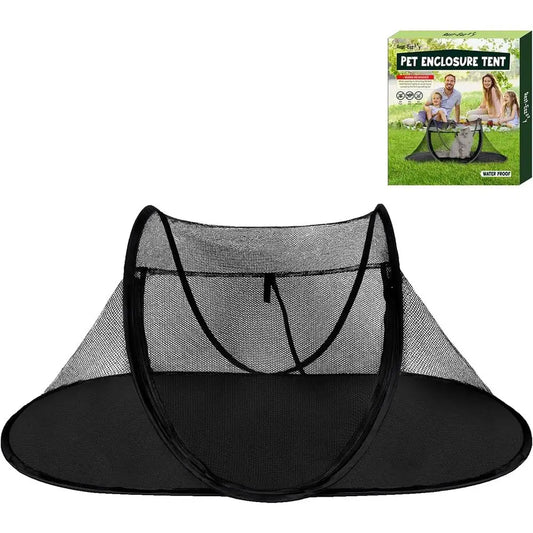 Outdoor Cat and Small Animal Enclosure Portable Play Tent