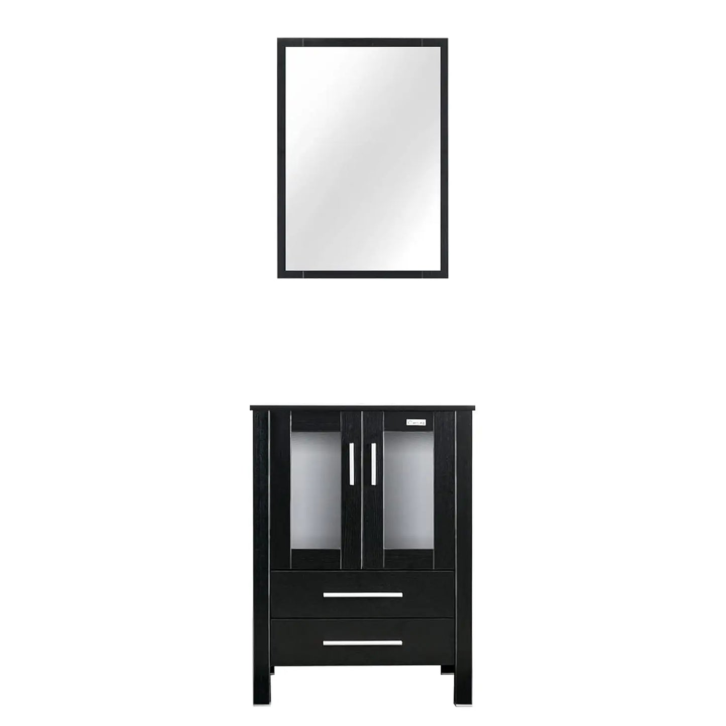 XIAOLANG Modern Bathroom Vanity With Cabinet And Glass Boat Vessel Sink