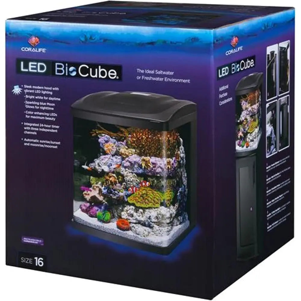BioCube Aquarium Kit With Customizable LED Lighting
