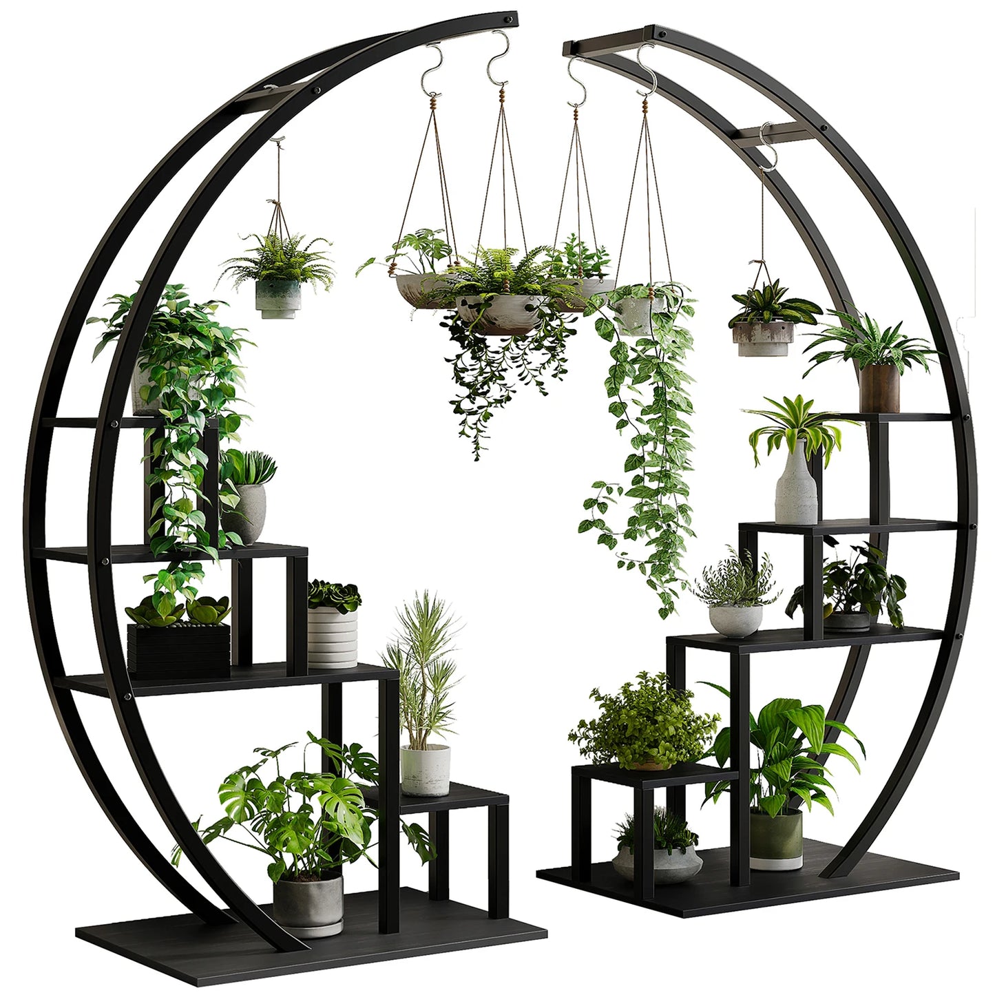 TWISTER.CK 5 Tier Flower Plant Stand Indoor Multi Shelf