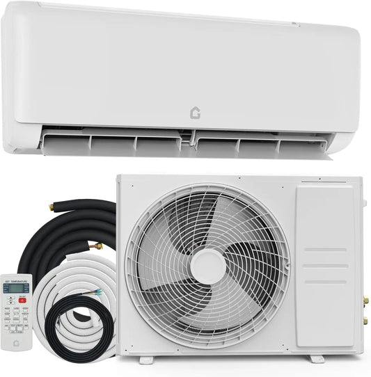 Acekool Mini Split Air Conditioner With Heat Pump And 18.5 SEER