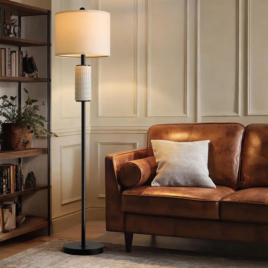 Standing Floor Lamp For Living Room And Bedroom Farmhouse Style