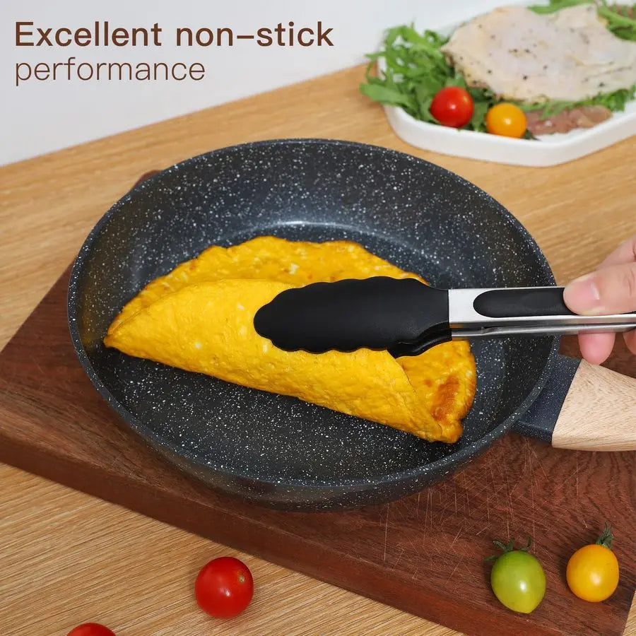 Nonstick Ceramic 15 Piece Cookware Set Pots and Pans