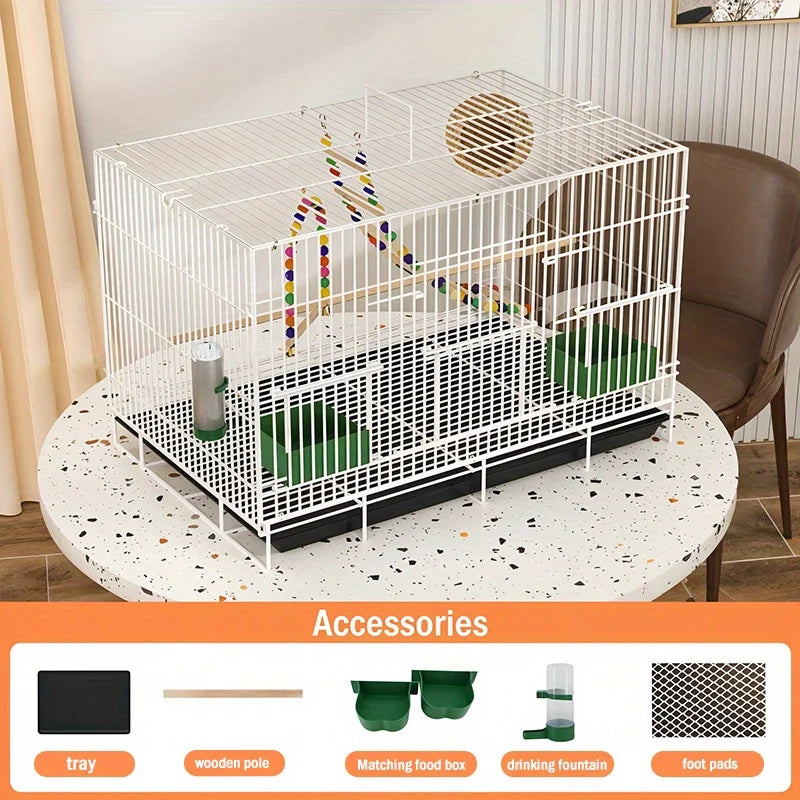 Collapsible Escape Resistant Bird Enclosure For Pigeons And Parrots