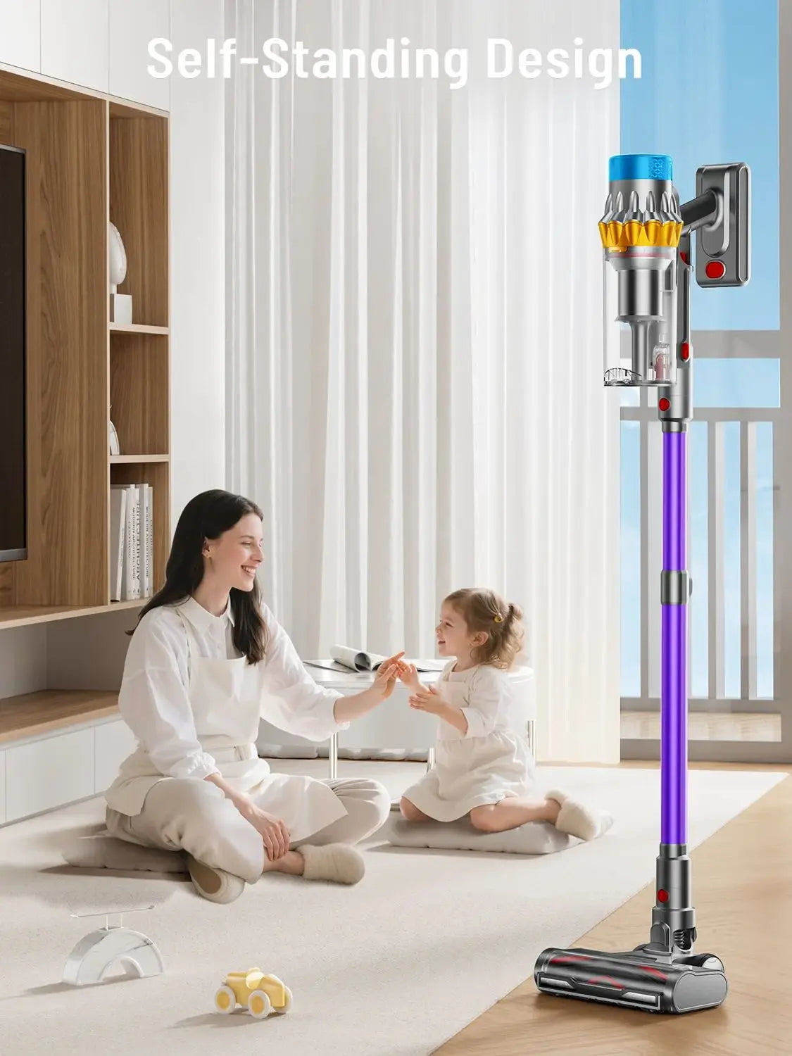 VAKERR X15 Pro Cordless Vacuum Cleaner With HEPA Filtration