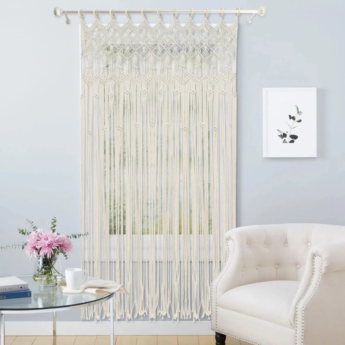 Bymaocar Macrame Wall Hangings Boho Tapestry Decor For Home