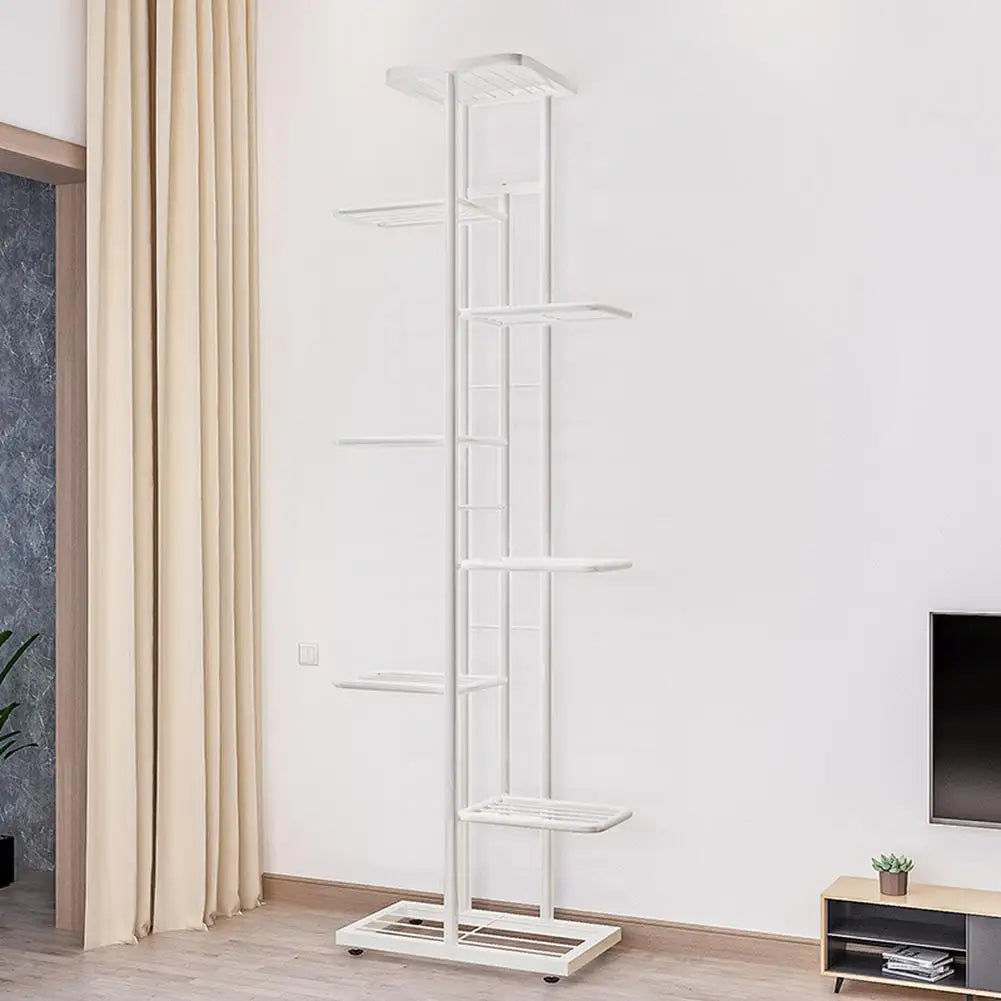 TWISTER.CK Garden Plant Stand Metal Tiered Display Rack Outdoor