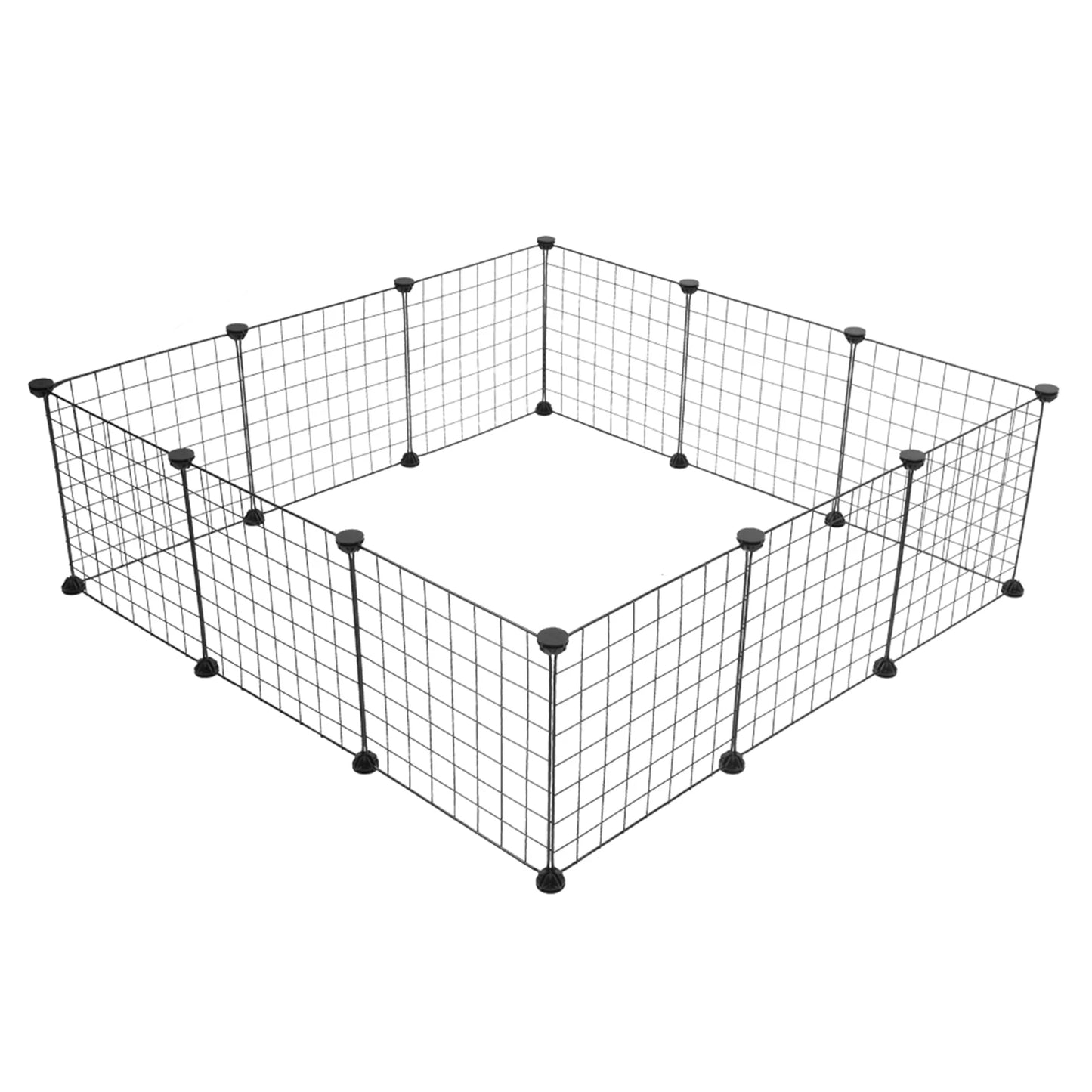 Pet Playpen Indoor Metal Wire Fence for Guinea Pigs Rabbits