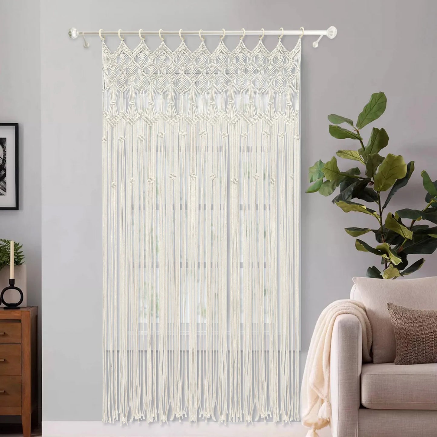 Bymaocar Macrame Wall Hangings Boho Tapestry Decor For Home