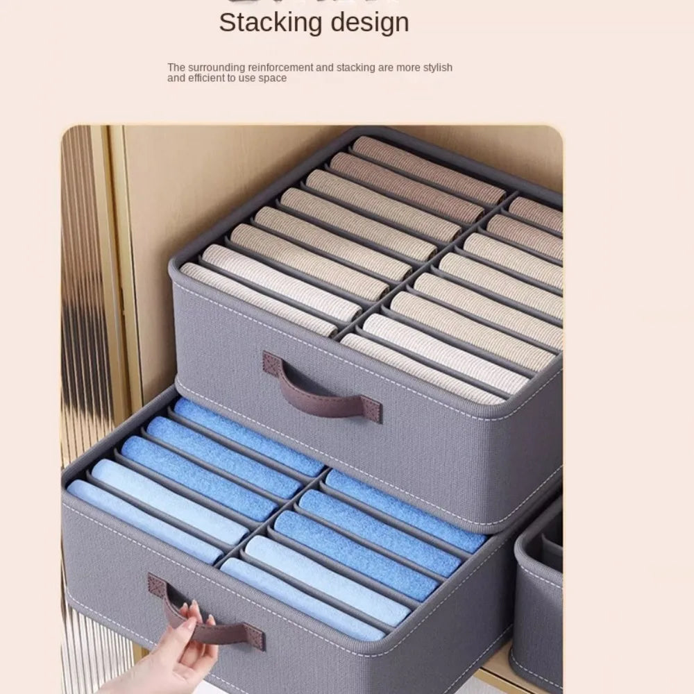 Wardrobe Storage Organizer Box for Clothes and Jeans PP Board