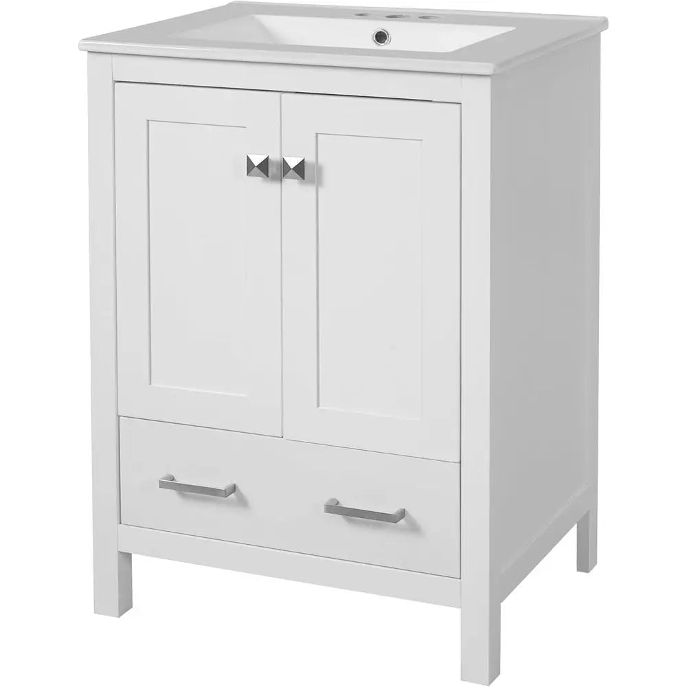 Bathroom Vanity Set With Sink And Soft Close Doors