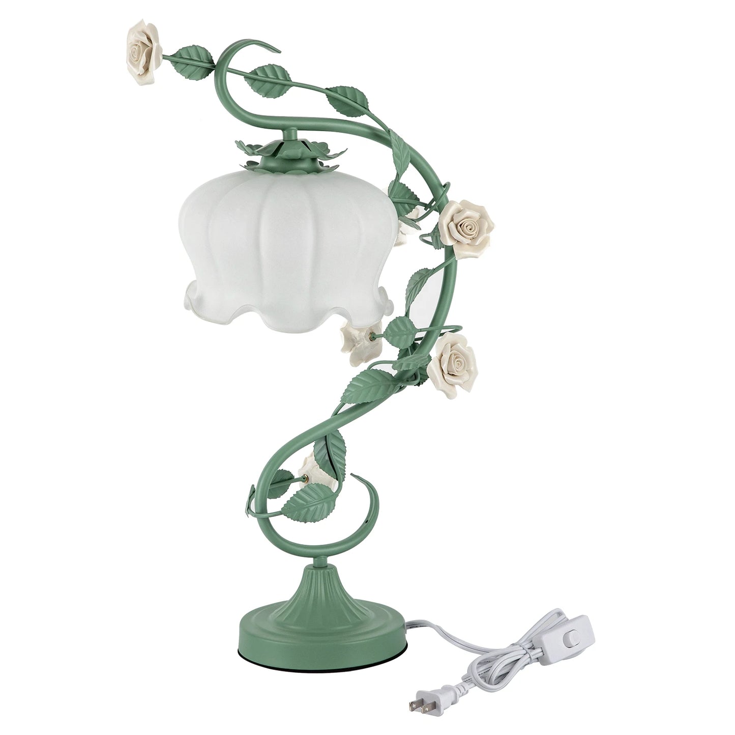LOYALHEARTD Modern Bedside Lamp Flower Petal Reading Table Lamp
