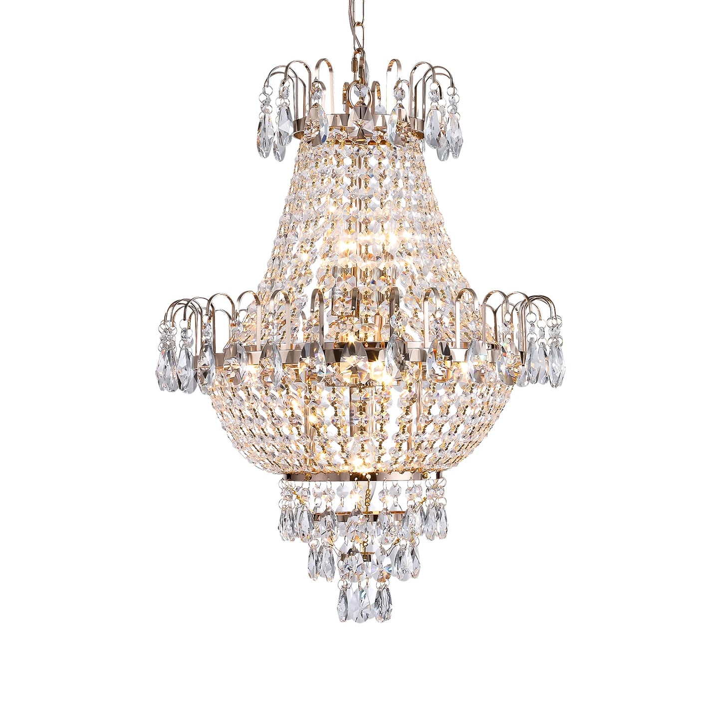 ARLGSITE Luxury Retro Crystal Chandelier European Style
