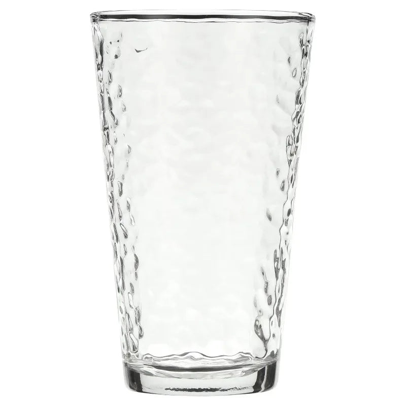 Vintage Frost Glass Drinkware Set Eight Piece for Entertaining
