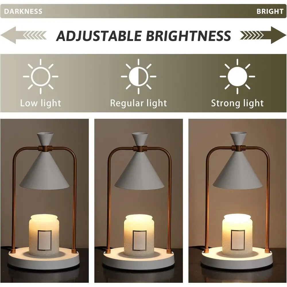 Candle Warmer Lamp With Timer Dimmer For Home Decor
