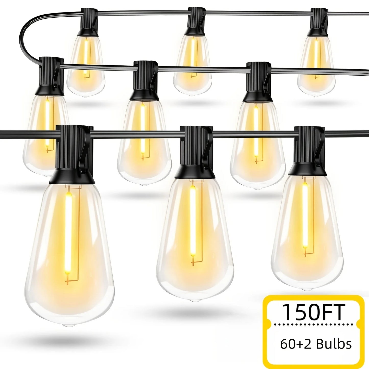 LED Outdoor String Lights ST38 Waterproof For Patio And Garden