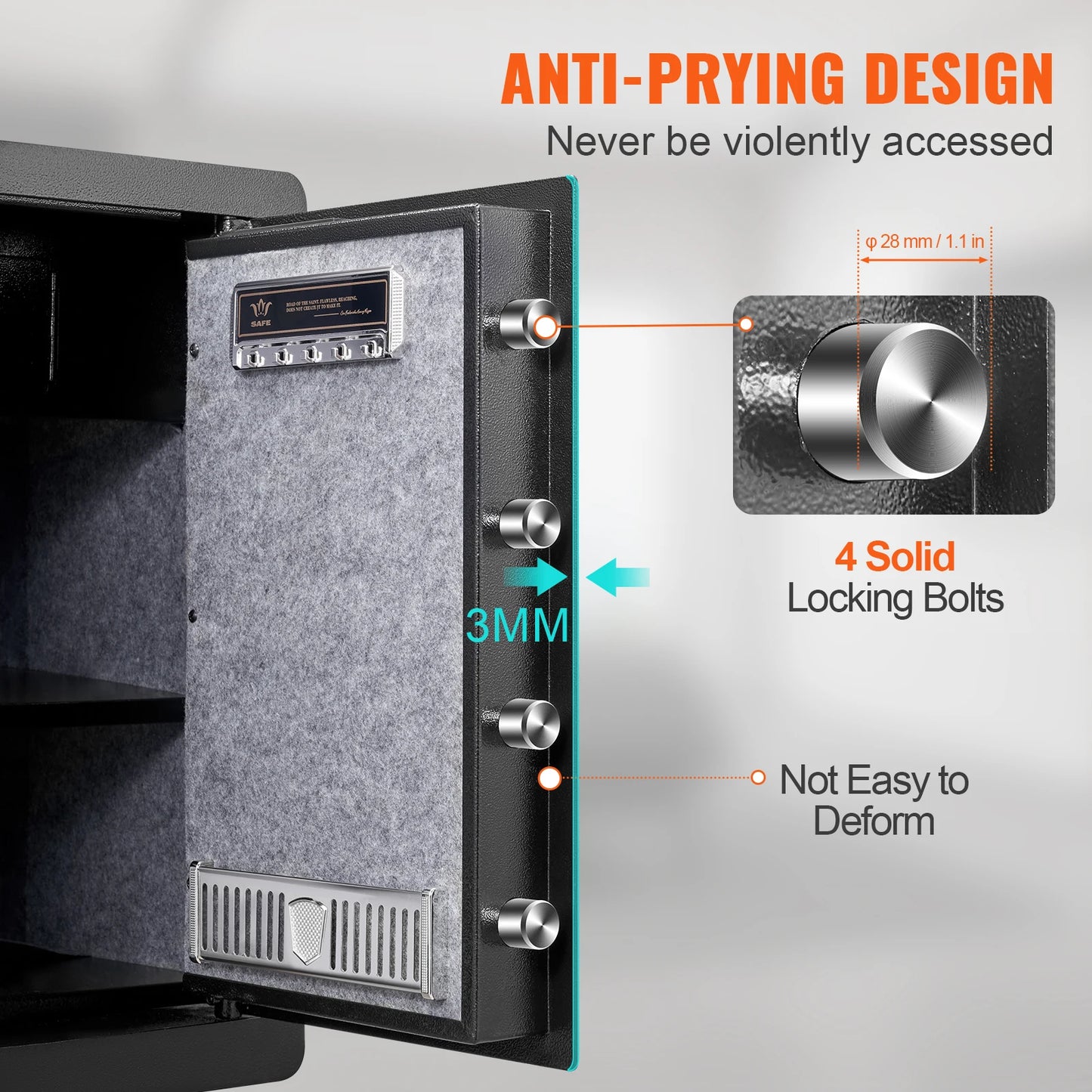 SucceBuy Electric Safe With Fingerprint And Digital Security