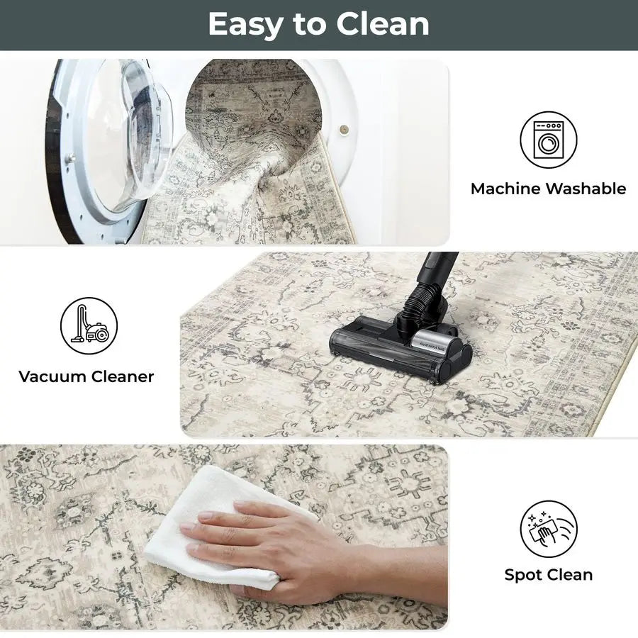 Non Slip Washable Kitchen Mats Set of 3 for Comfort