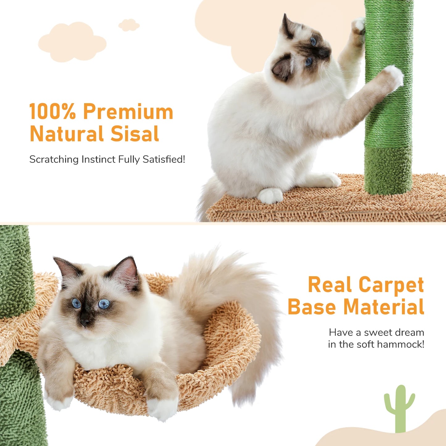 PAWZ Road Cat Tree 5 Tier Floor To Ceiling Climbing Tower For Indoor Cats