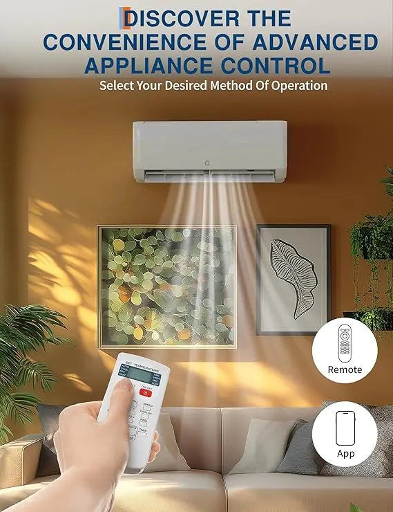 Acekool Mini Split Air Conditioner With Heat Pump And 18.5 SEER