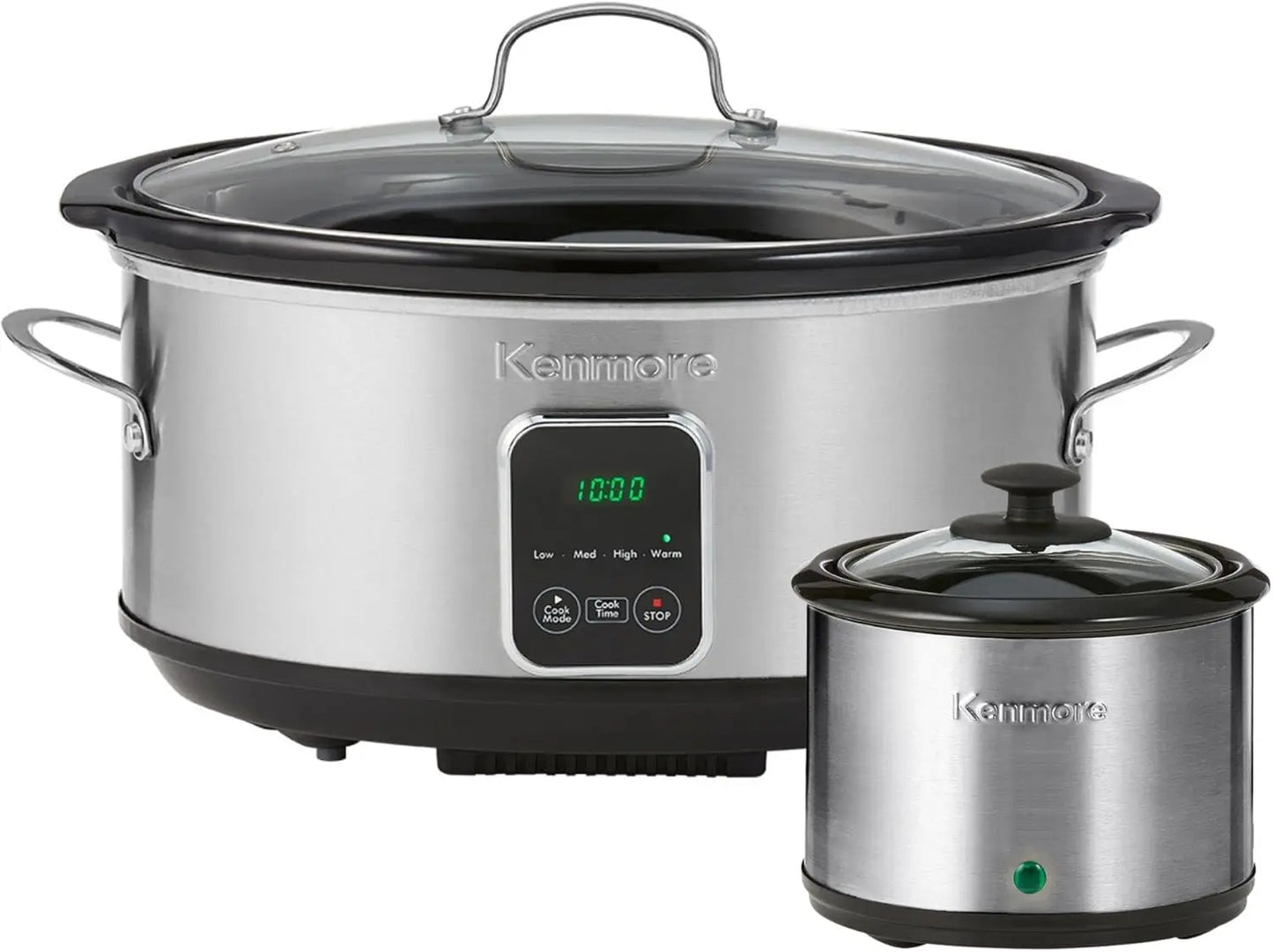 Kenmore Slow Cooker Programmable Crock Pot Digital Control