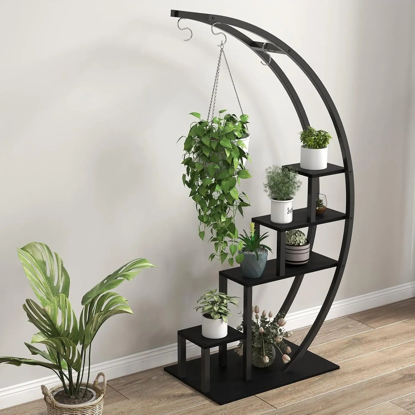 TWISTER.CK 5 Tier Flower Plant Stand Indoor Multi Shelf