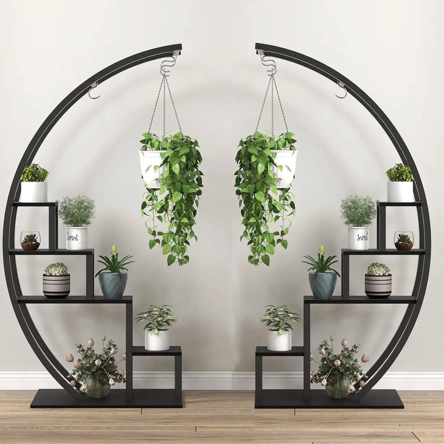 TWISTER.CK 5 Tier Flower Plant Stand Indoor Multi Shelf