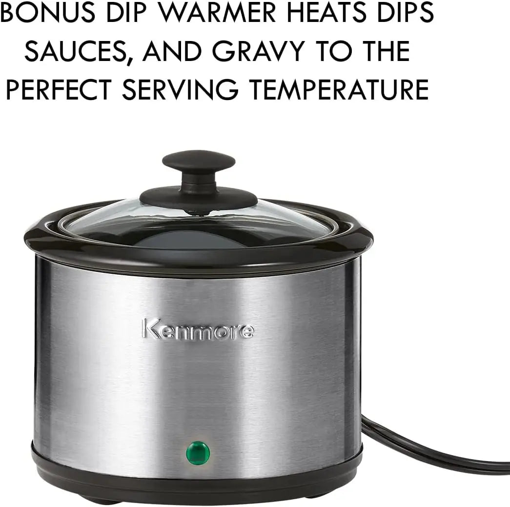 Kenmore Slow Cooker Programmable Crock Pot Digital Control