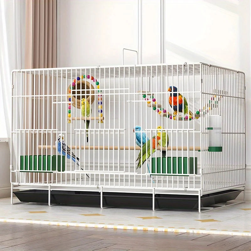 Collapsible Escape Resistant Bird Enclosure For Pigeons And Parrots