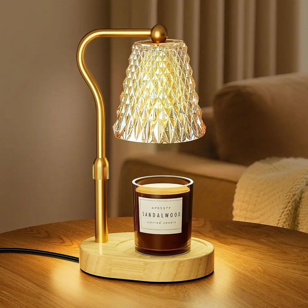 Candle Warmer Lamp With Timer Dimmer Height Adjustable Wax Melts
