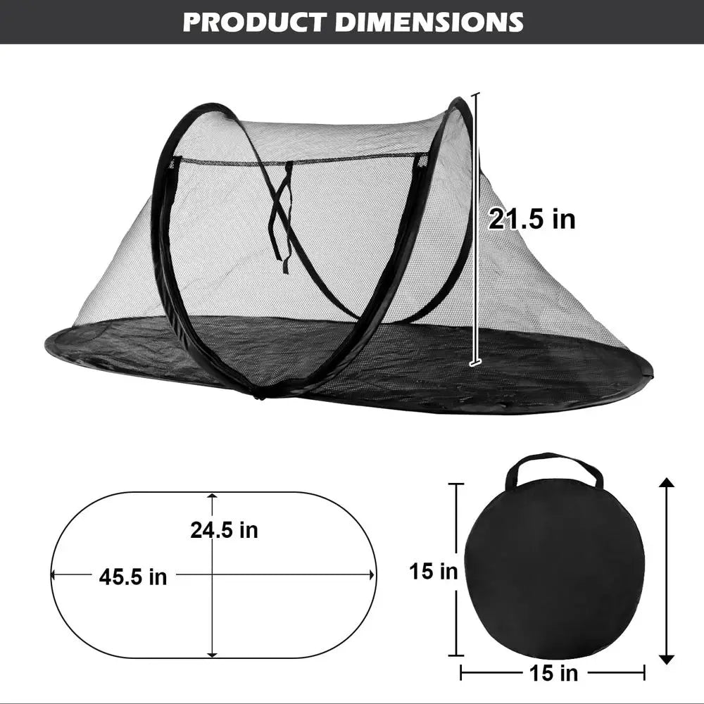 Outdoor Cat and Small Animal Enclosure Portable Play Tent
