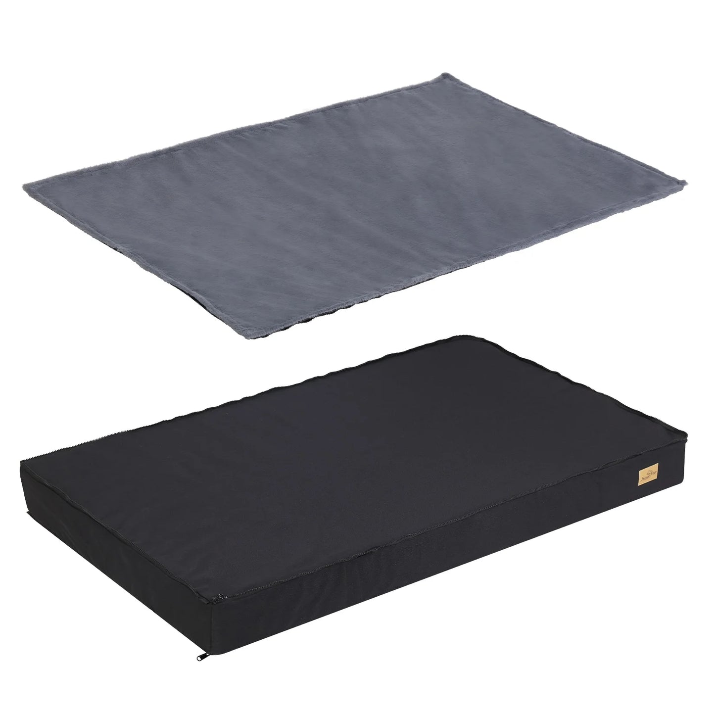 Dog Bed Orthopedic Memory Foam With Washable Waterproof Cover