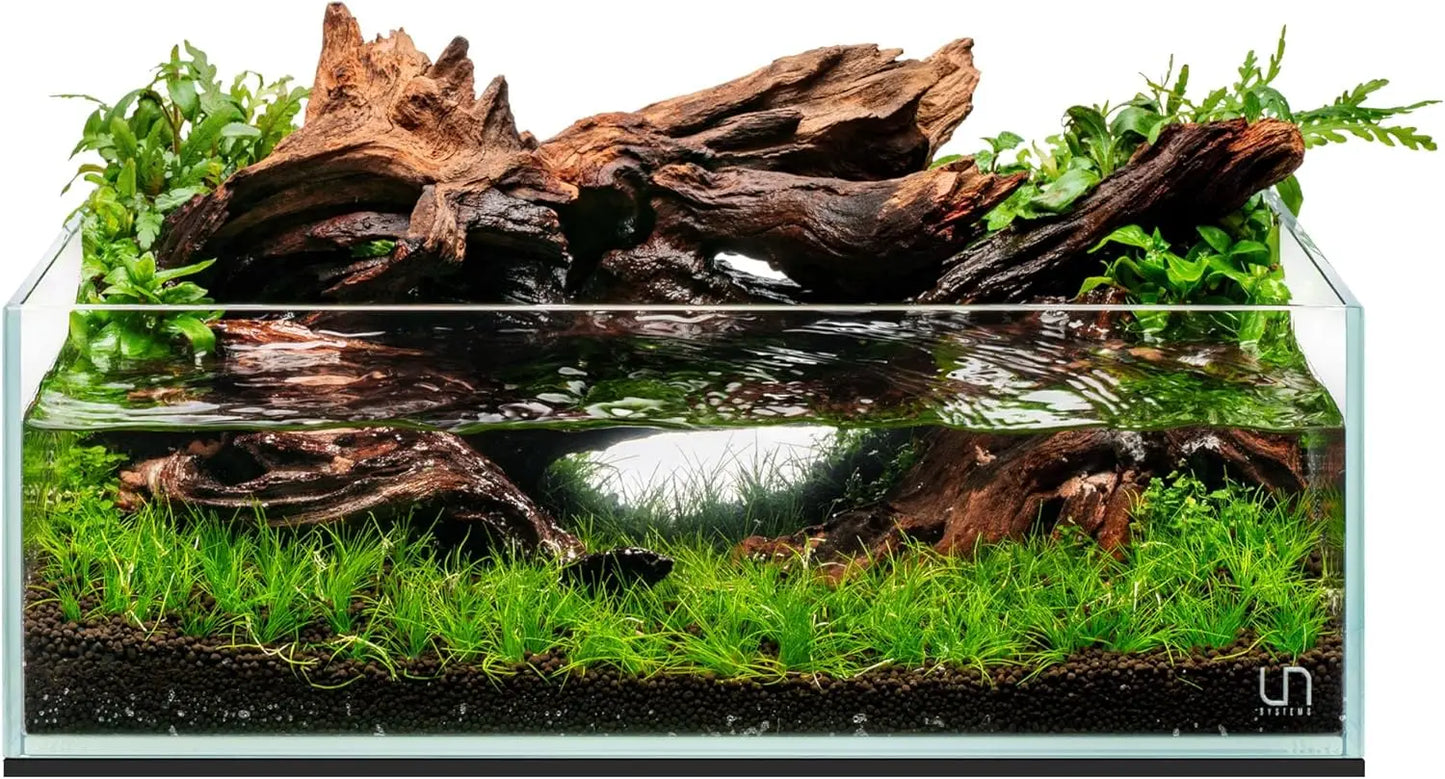 Clear Low Iron Rimless Glass Aquarium With Leveling Mat Included