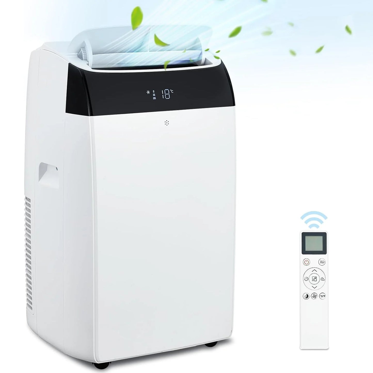 Adoolla 14000 BTU Portable Air Conditioner 3 In 1 Dehumidifier With Remote